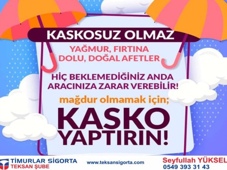 Mayıs Ayına Özel KASKO Kampanyası